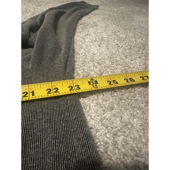 Perry Ellis Men’s XXL Long Sleeve Knit Shirt Gray Stretch Pullover Casual Soft - Picture 3 of 5